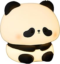 Soft Silicone Panda Light Night Lamp - Adorable Night Lamp for Kids, Babies, Women & Girls - Perfect for Infants and Children - Cute Panda Design for a Cozy Bedtime Ambiance