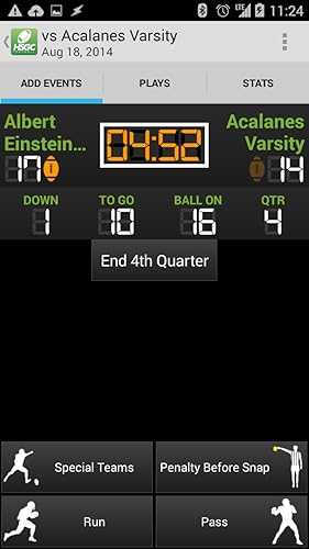 DS Football Statware