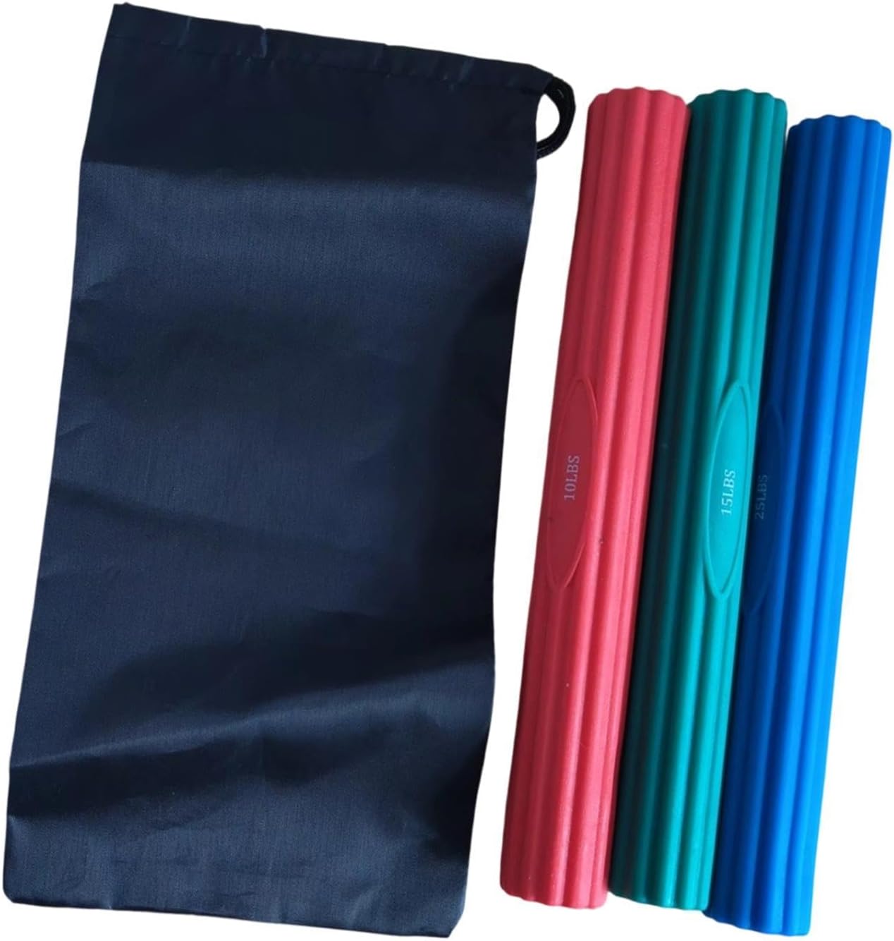 YIJU Twist Bar Flexible Non Slip Fitness Golfers Forearm Workout Exerciser Resistance Band Resistance Bar for Athletes Women Men
