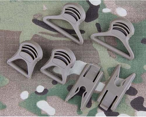 Miniatura 2 de Emerson - Clips giratorios para gafas rápidas Emerson para casco táctico de Emerson, accesorio para casco deportivo al aire libre, riel de caza