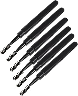 SAFIGLE 6pcs Natural Finish Mascara Brush Spo...