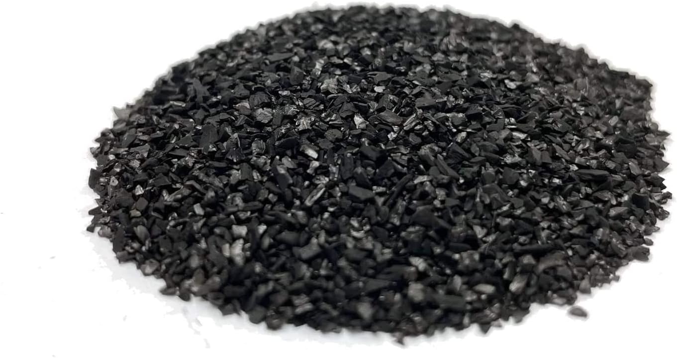 IPW Industries Inc. - Catalytic Activated Carbon Water Filter, Coconut Shell Charcoal for Whole House Filtration, Removes Chloramines & Odors - 12x40 Mesh (20lbs)
