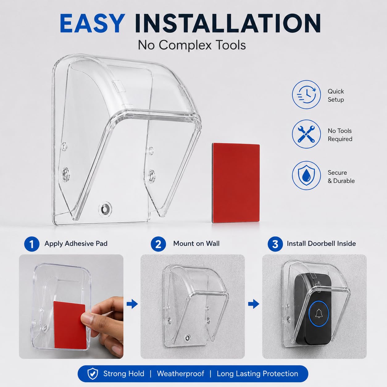 Protect Your Doorbell from the Rain! -6 Protect Your Doorbell from the Rain! -6