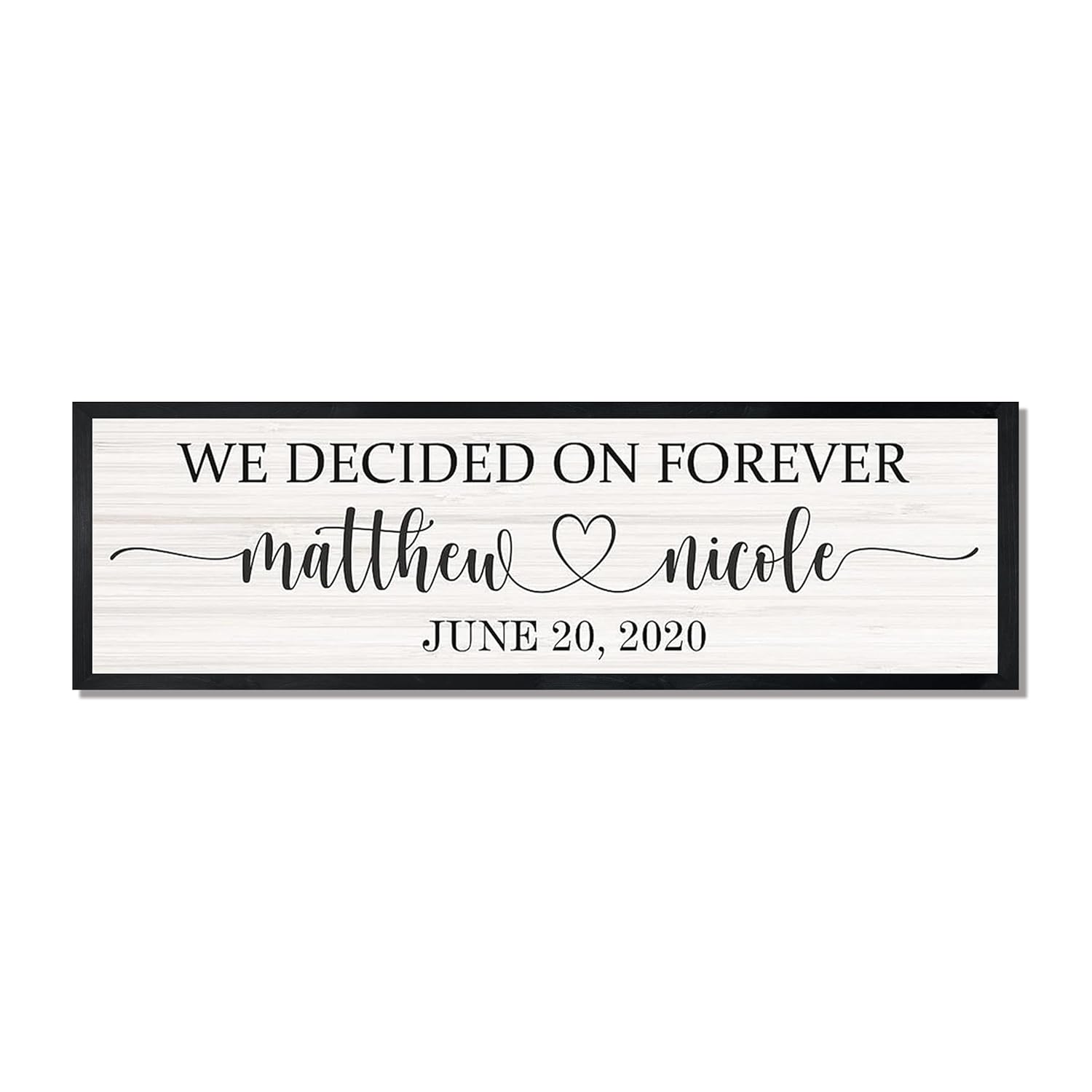 Master bedroom wall decor over the bedmarriage signs