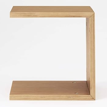 Amazon.co.jp: 無印良品 コの字の家具・積層合板・オーク材・幅