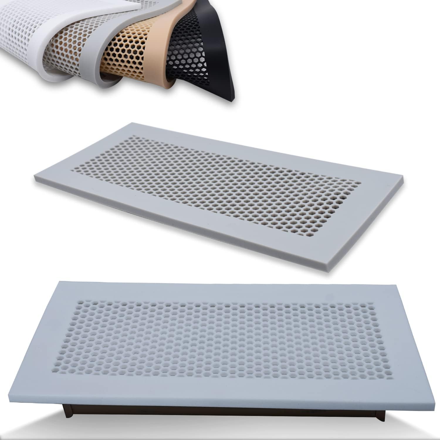 Famba Baby Proofing Vent Cover for Home Floor Soft Silicone Child