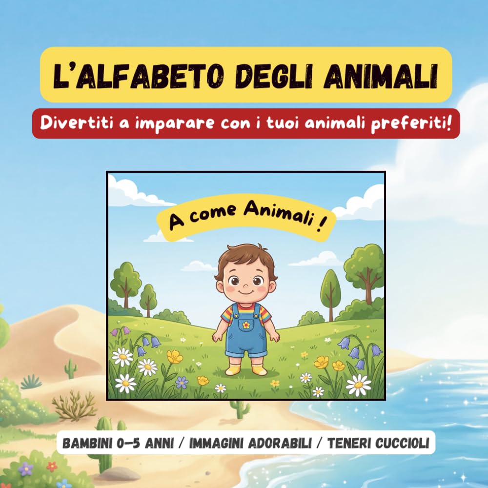l’alfabeto degli animali: Divertiti a imparare con i tuoi animali preferiti!