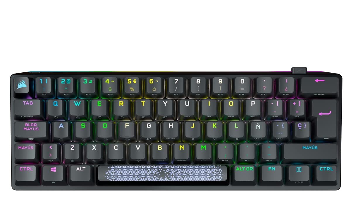 TECLADO Corsair K70 RGB Pro Mini Wireless MX Red ESPAÑOL CH-9189010-ES