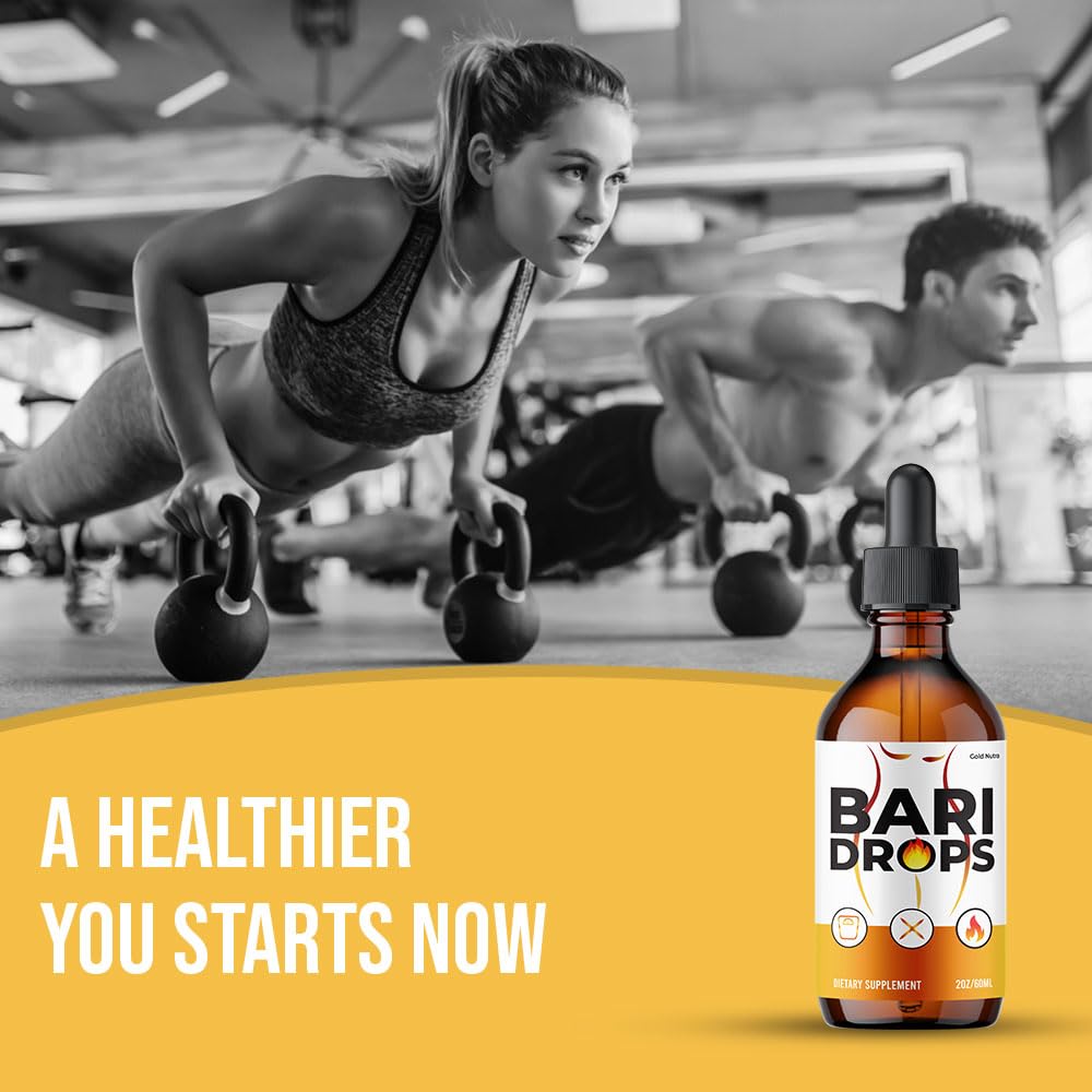 Amazon.com: Gold Nutra (5 Pack) Bari Drops, All Natural Maximum Strength  Formula, Bari Drops Liquid Supplement, Official Vitamin Extract : Health &  Household