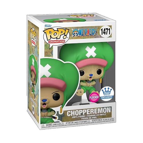 Funko Animação Pop! - Uma peça - Chopperemon (Wano) flocado com um protetor de sótão Byron's