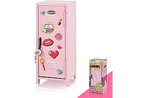 Mini Locker Lock Box for Girls, Small Safe for Money, Gift Box