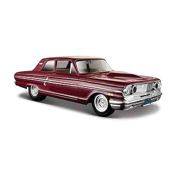 Maisto 1964 Ford Fairlane Thunderbolt 31957, Rotbraun, 1:24