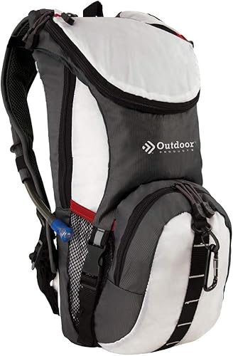 Outdoor Products Paquete de hidratación Ripcord (blanco brillante)