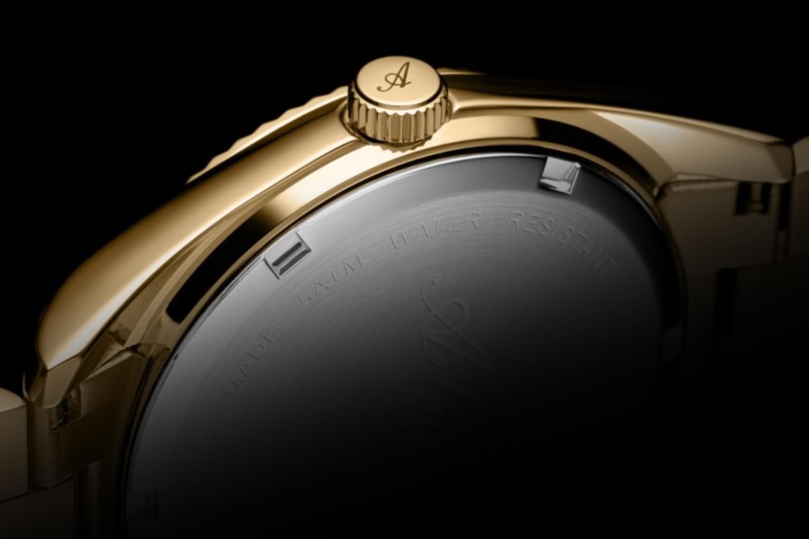 Mężczyźni Classic Analog Szwajcar kwarcowy Zegarek ADRIATICA Złoty kolor Wybierz A1299.1111Q