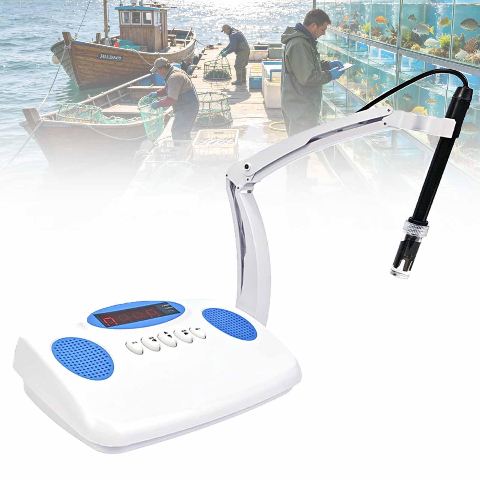 ERICAT PH Meter Conductivity Digital Lab Benchtop, Digital Lab Benchtop PH Meter Conductivity Meter, Measuring Range: 0.001uS/cm~200mS/cm & Resolution: 0.001uS/cm~0.1mS/cm, for Garden, Farm
