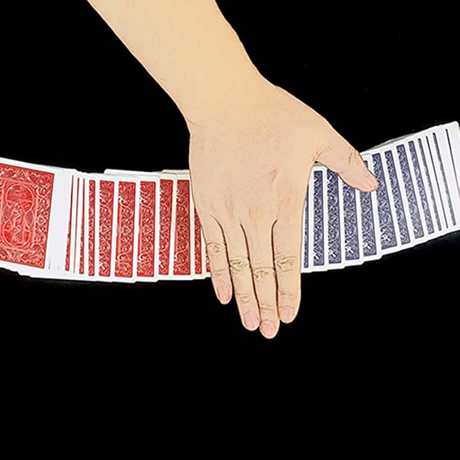 最新カラーチェンジギミック マジック 手品 Amazon | 【手品 マジック】Blue to Red Deck/超ビジュアル