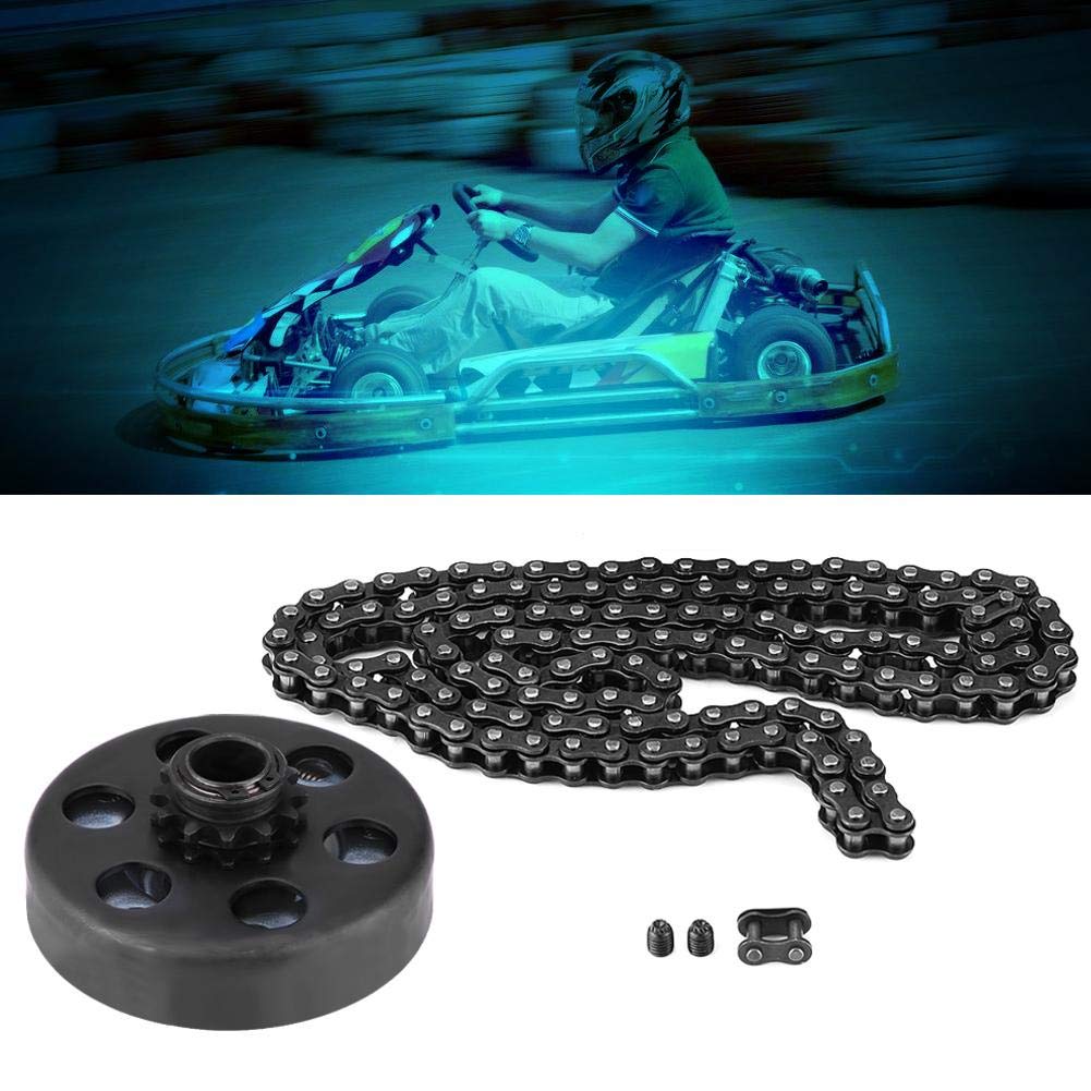 Zestaw Sprzęgła Odśrodkowego 3/4", 12 Zębów, z Łańcuchem #35 do Go Kart Mini