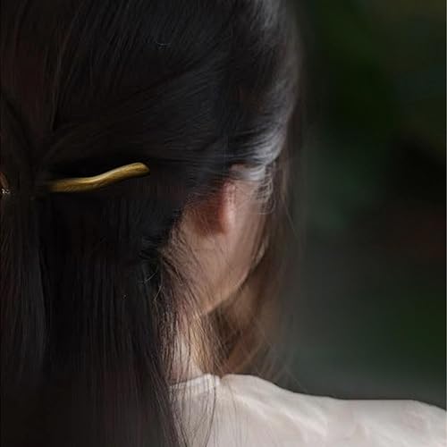 Miniatura 5 de Palillos de madera vintage para el cabello, palillos de madera china para el cabello, horquilla de madera para mujeres, palillos para peinar el