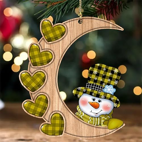 Miniatura 9 de Adorno familiar personalizado de Navidad familiar 2023, adorno de Navidad familiar personalizado, para familia de 2, 3, 4, 5, 6, 7, 8, 2023, adorno