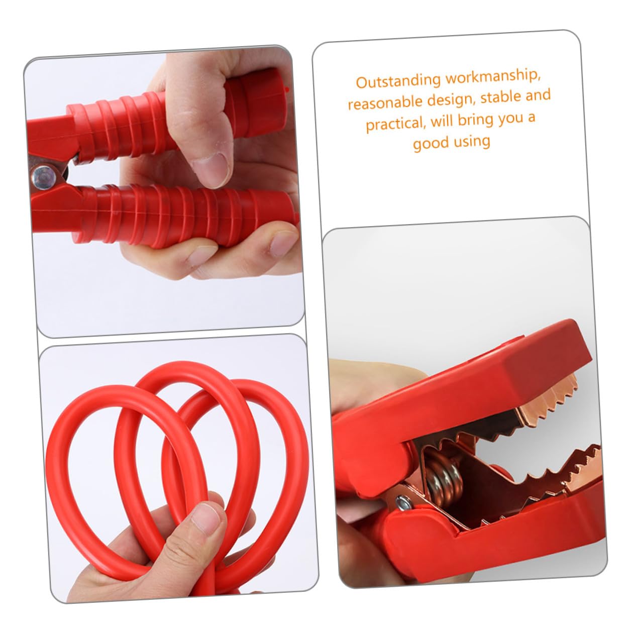 POPETPOP 2500a Câble de Démarrage Mètres Câbles pour Voiture Suv Camion Fil Épais Connecteur Rapide Utilisation Urgence