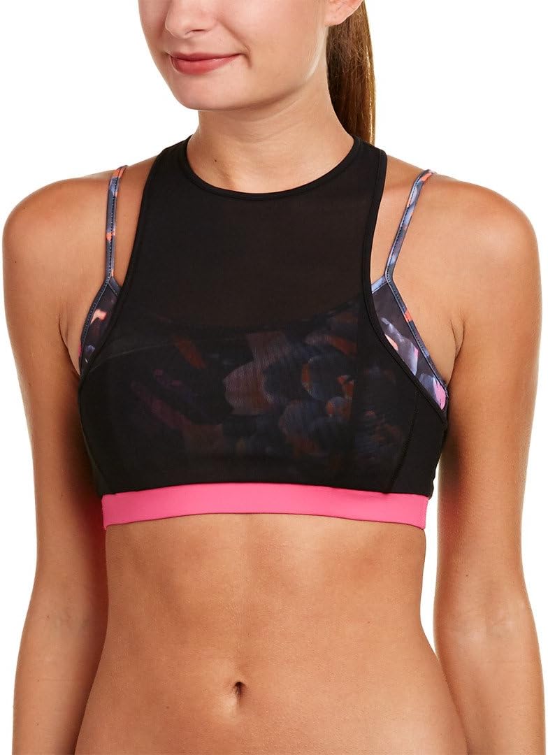 Vimmia Womens Printed Acro Bra, M, Grey