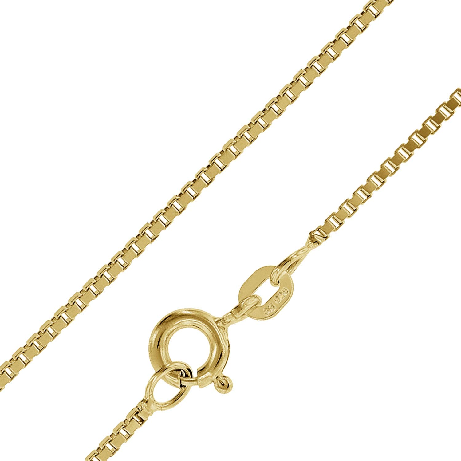trendor Damen Kreuz-Anhänger 333 / 8K Gold + Vergoldete Silberkette 51056 | zauberhafter Halsschmuck für Frauen, diese Halskette ist eine tolle Geschenkidee,