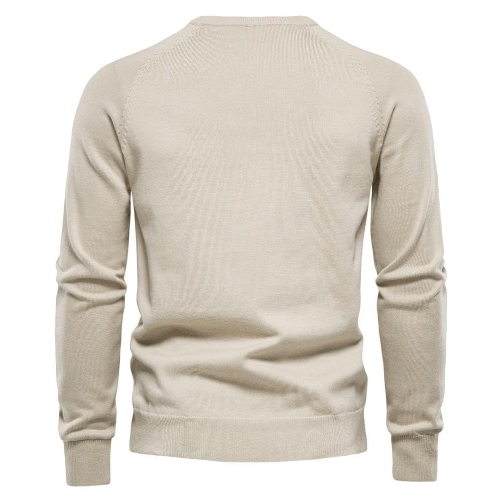 ZBDZSW Basic Uomini Maglioni Tinta Unita O-Collo Manica Lunga Lavorato A Maglia Maschio Pullover Inverno Moda Maglioni Caldi per gli Uom