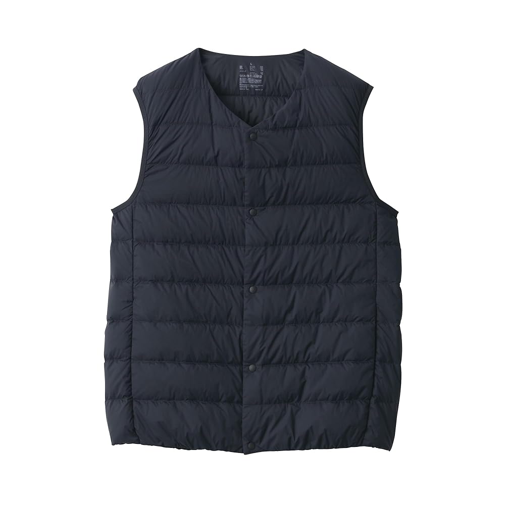 VOLUME NECK DOWN VEST ネイビー M VOLUME NECK DOWN VEST