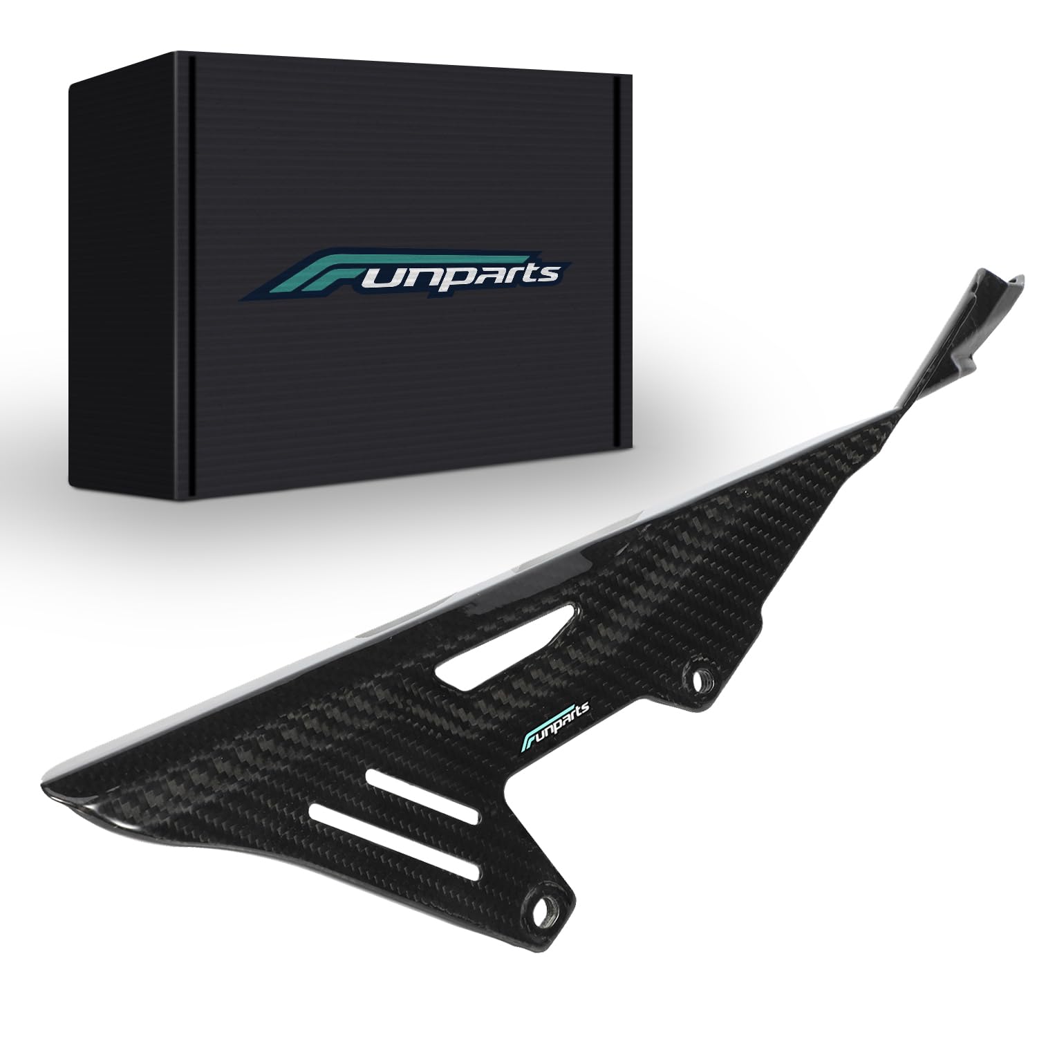 FunpartsSur Ron Chain Guards,Carbon Fiber Motorcycle Chain Guards Cover Protection for Surron Sur Ron Light Bee X/S/L1E Segway X260 X160 Electric Dirt Bike