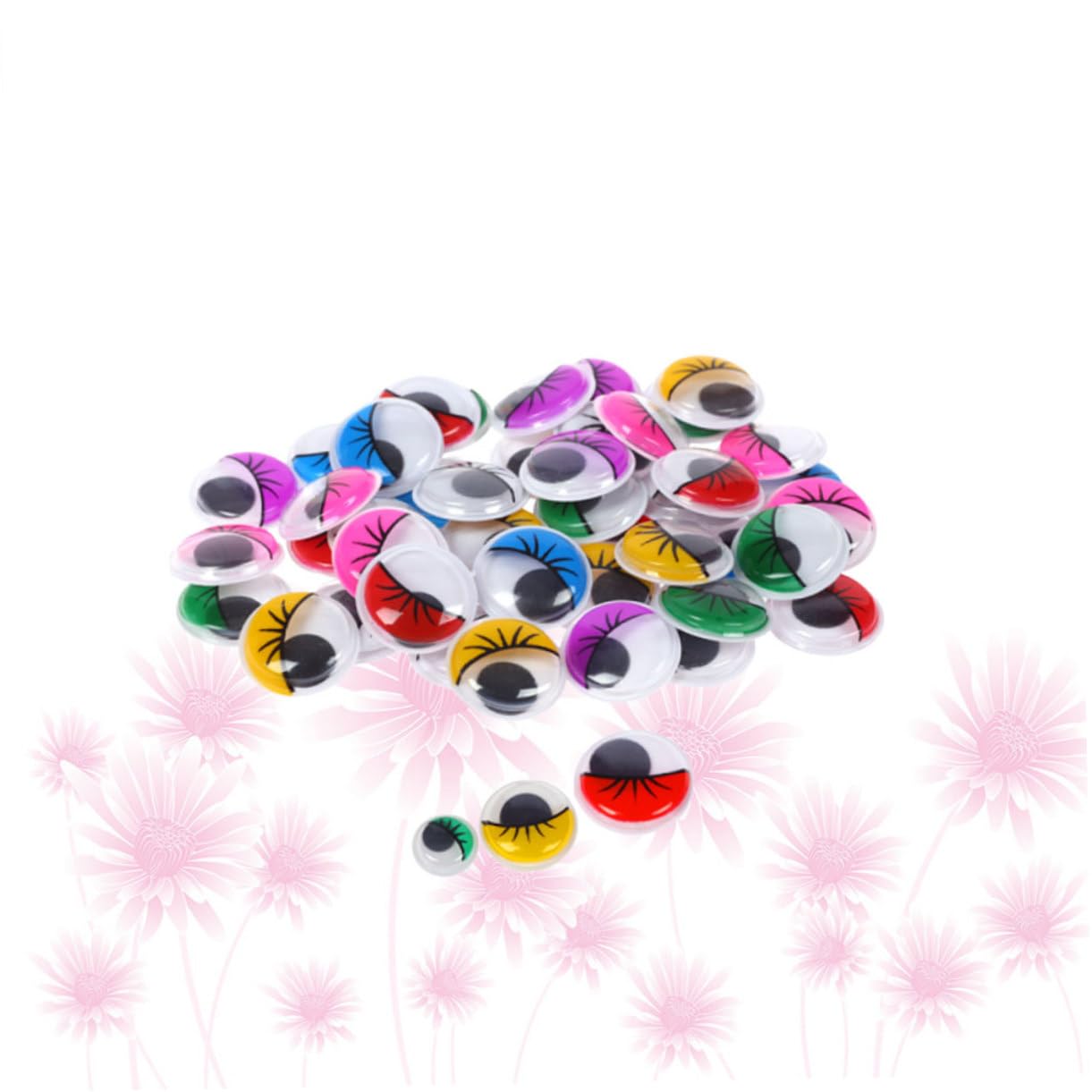 OSALADI Pcs Simulation Animal Eyes DIY Doll Sticker Eyes for Crafts Safe Realistic Look for Boys and Girls Projects