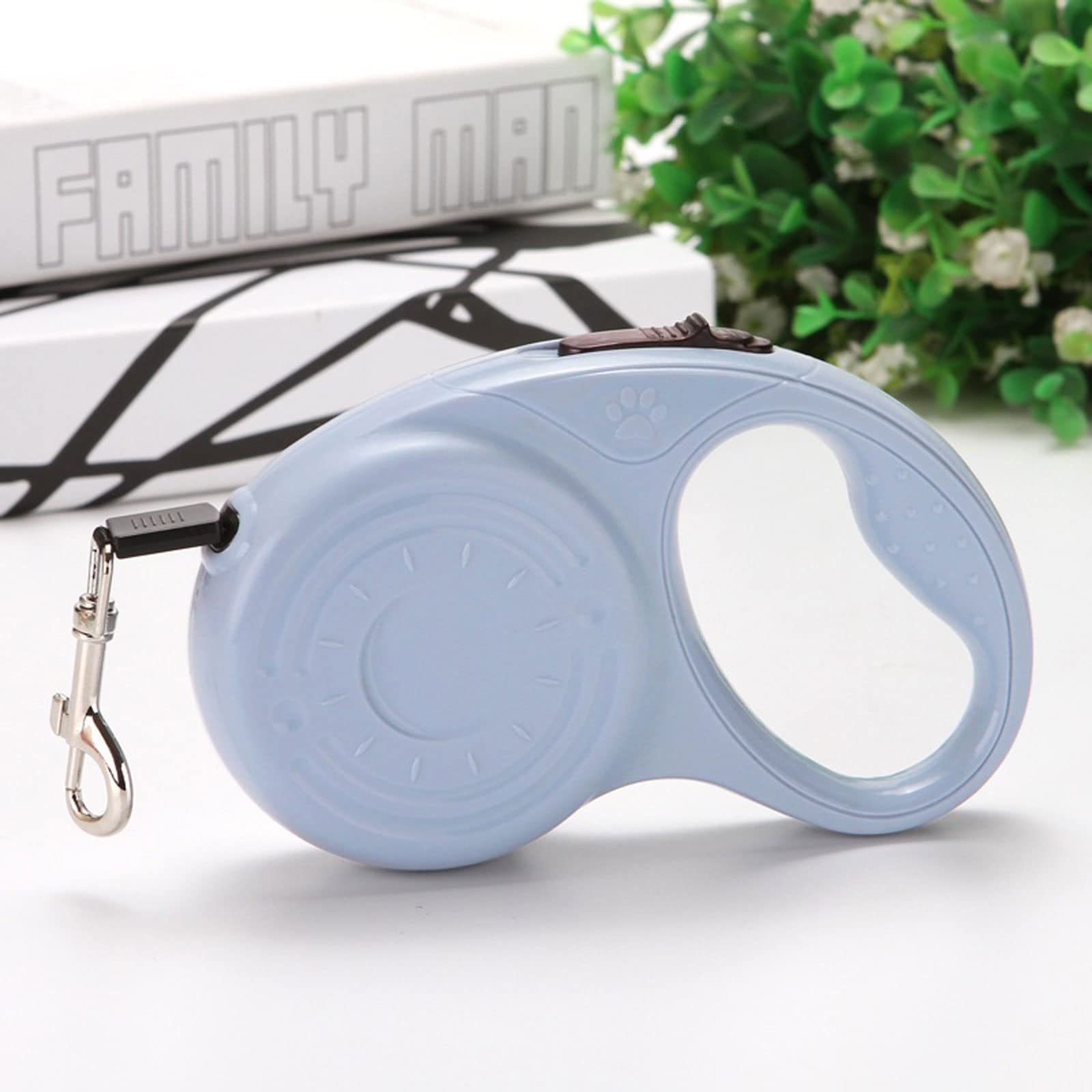 XIANGFAGS Hundeleine Einziehbares Nylon-Hundehalsband 3/5 m for kleine, mittelgroße Hunde, Katzen, Leinen, Hundezubehör, Roulette-Leine for Hundezubehör