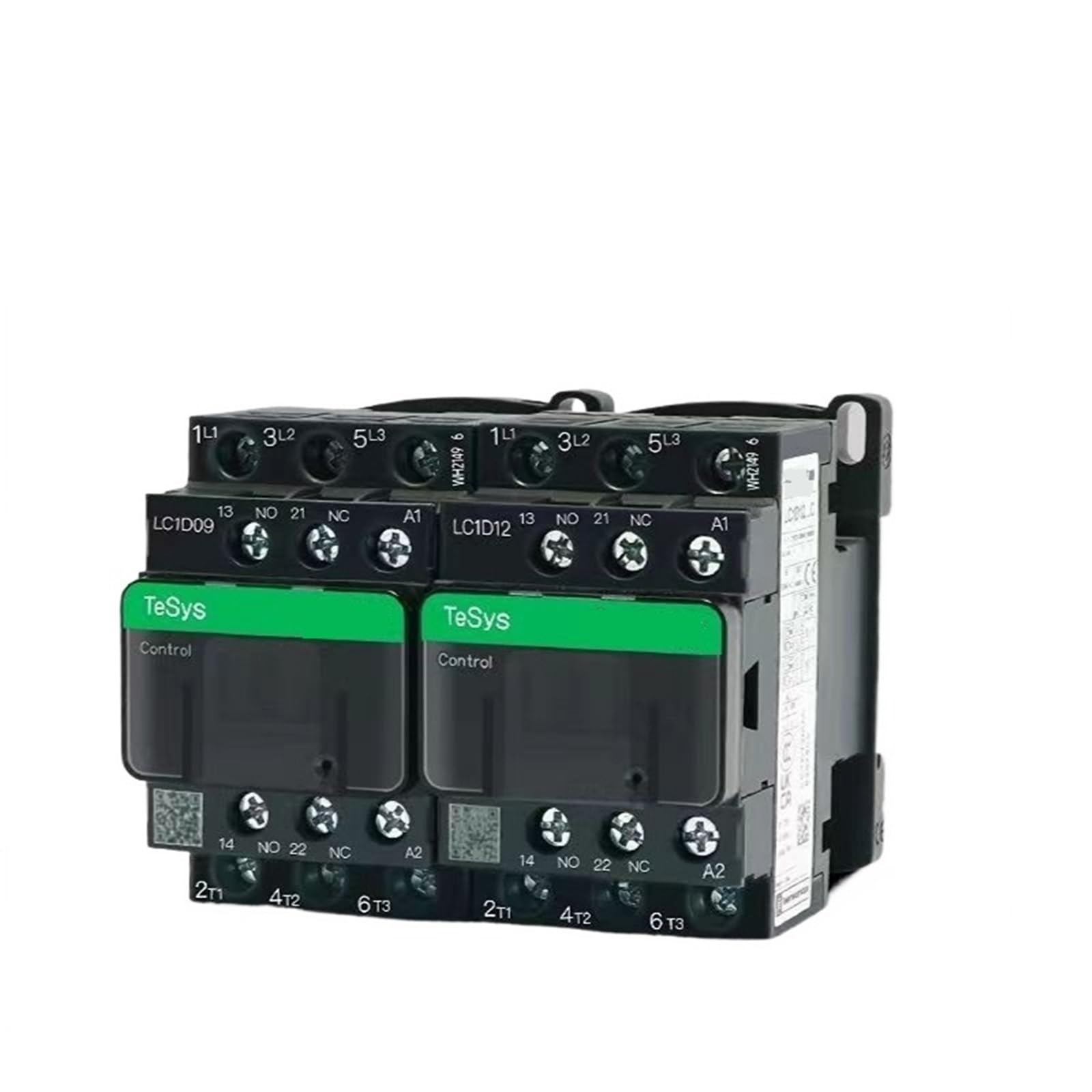 Contacteur tripolaire LC1D32 LC1D25 pour éliminer les surchauffes de moteur triphasé 3P