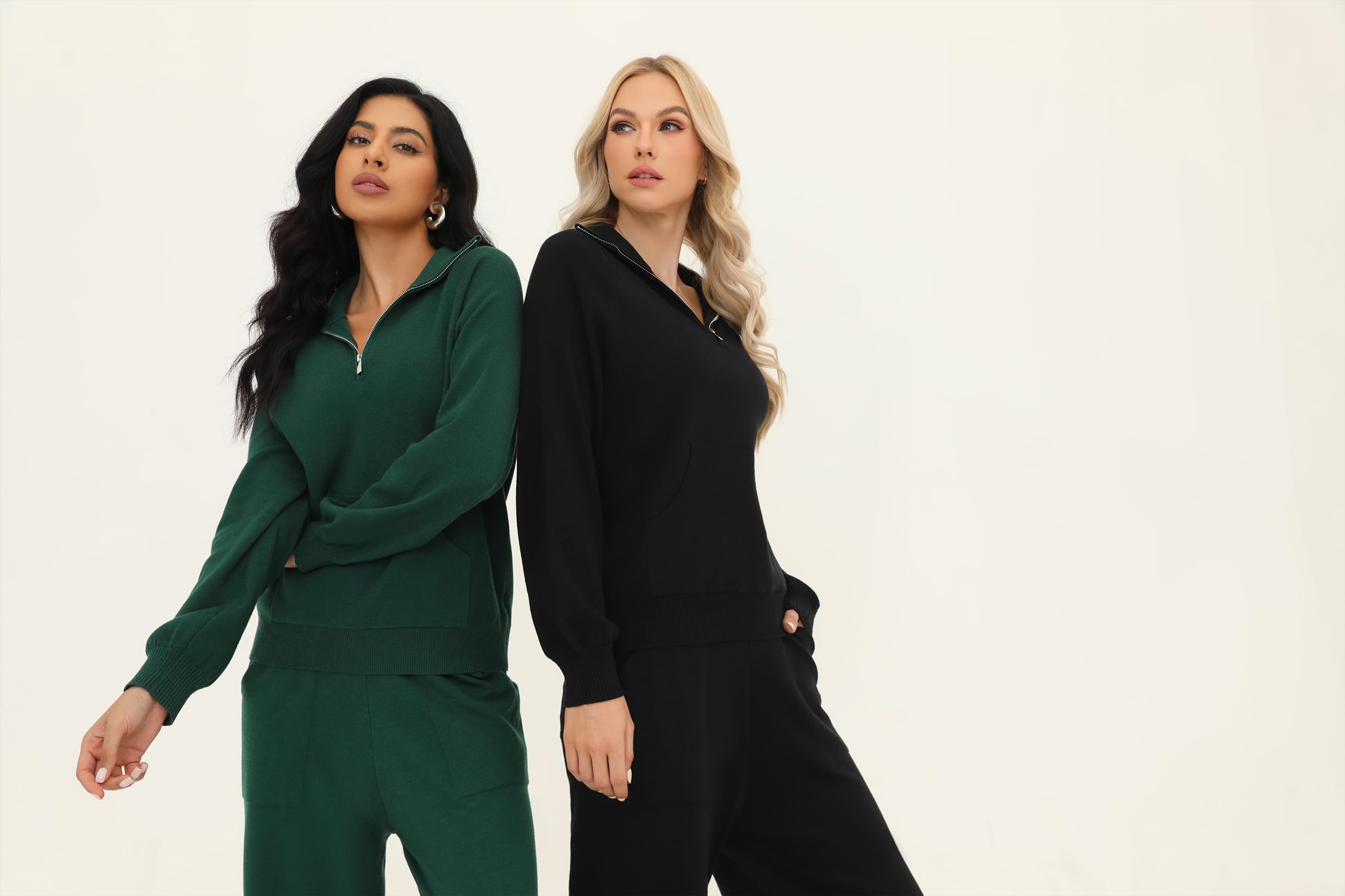 Totatuit Survêtement Femme Ensemble Jogging Tenues 2 pièces pour femmes | Manches Longues, Tenue Quotidienne, Facile à Associer, Style Polyvalent