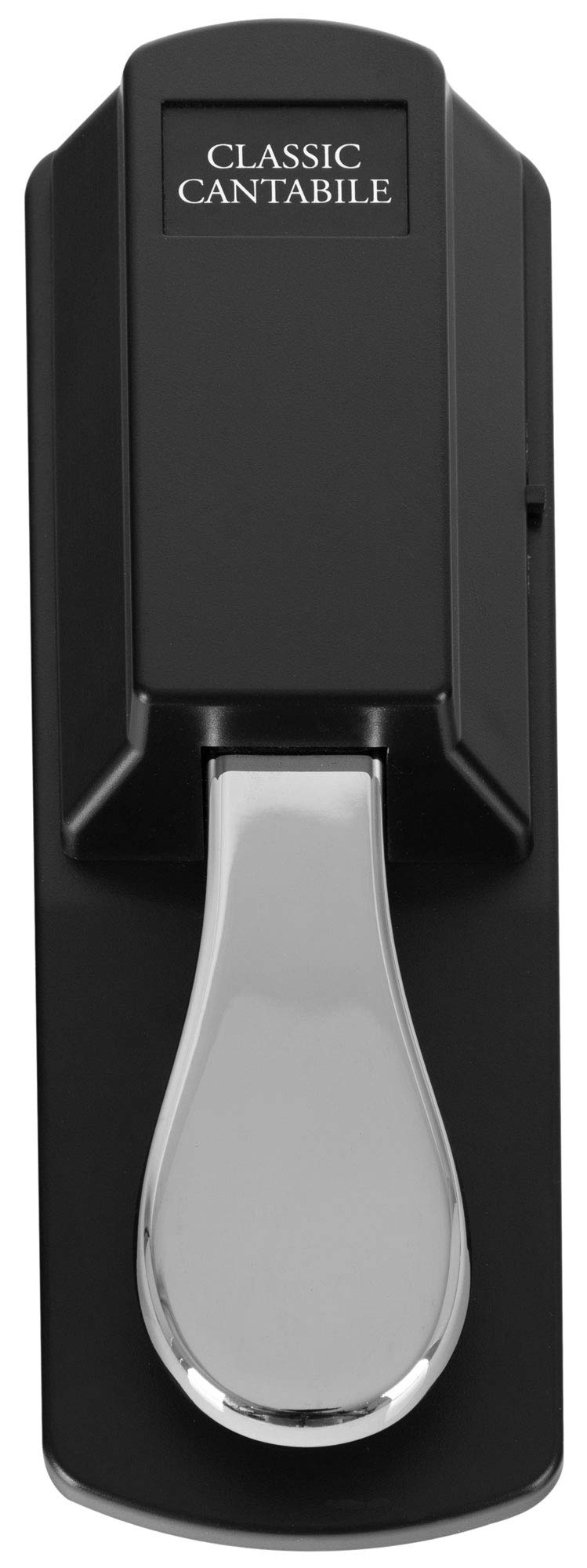 Classic Cantabile FP-1 Universal Sustain Pedal - Für alle Keyboards, Stagepianos und E-Pianos - Umschaltbare Polarität - Schwarz