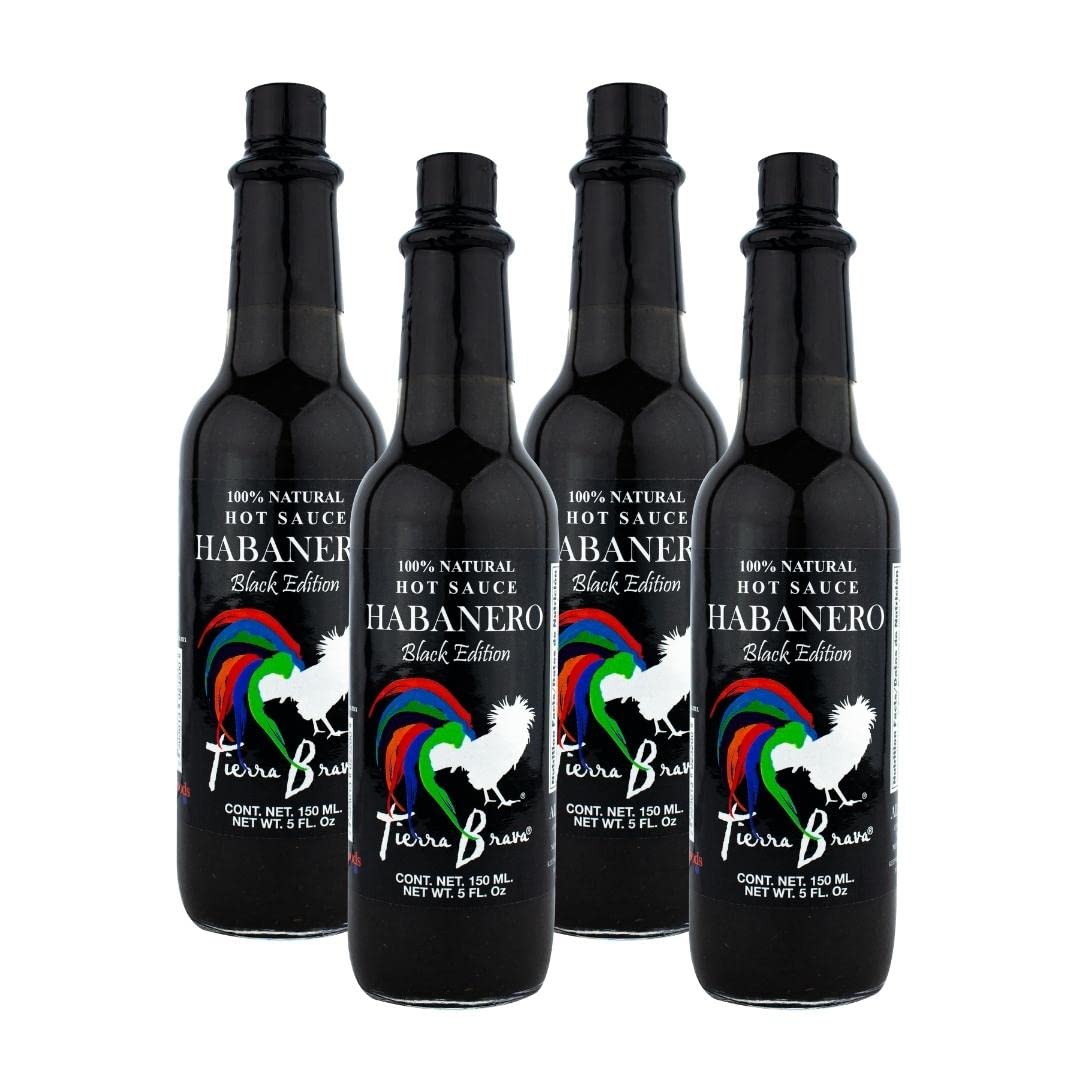 Tierra Brava Black Habanero Hot Sauce