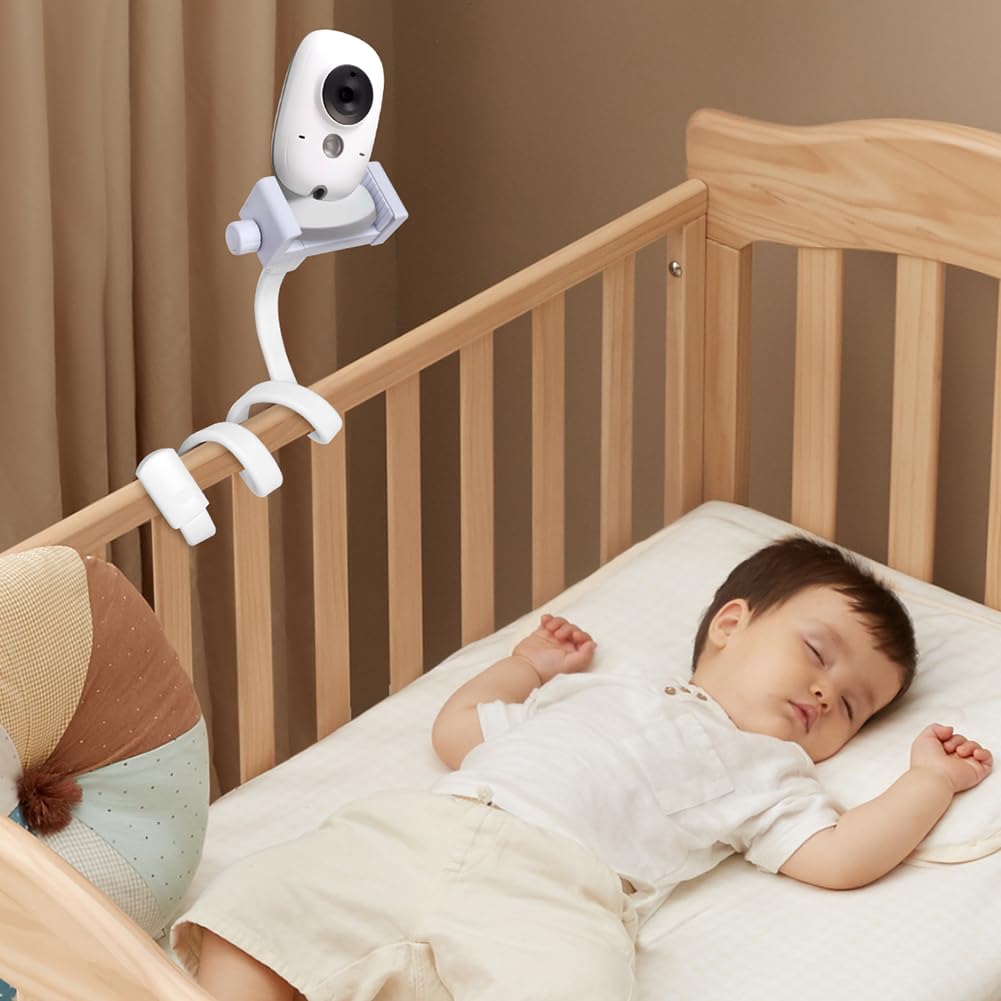 OFFCUP Supporto Universale per Baby Monitor Flessibile Pieghevole Compatibile Philips Avent ieGeek BOIFUN GHB Hellobaby