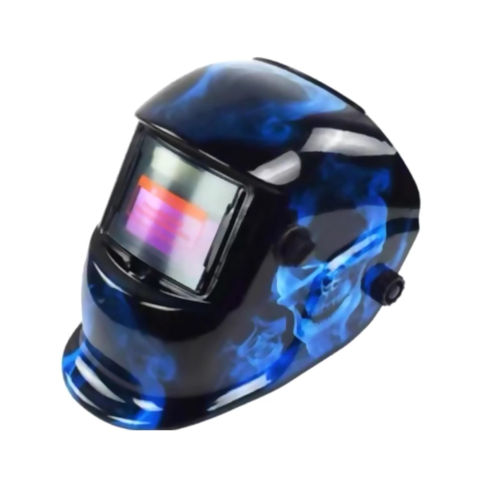 Careta Soldar, Mascara Soldar Máscara de soldadura solar, casco, gorra de soldador eléctrico, lente de soldadura de seguridad, anti-UV, oscurecimiento automático, rango ajustable for máquina de soldar
