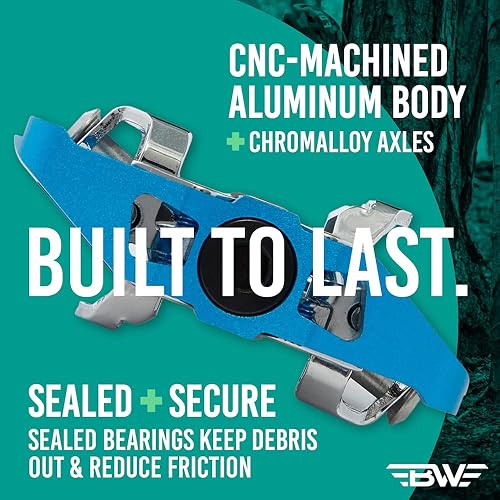 Miniatura 5 de Rock Garden Pedal plano - Pedales de bicicleta MTB sin clip compatibles con SPD