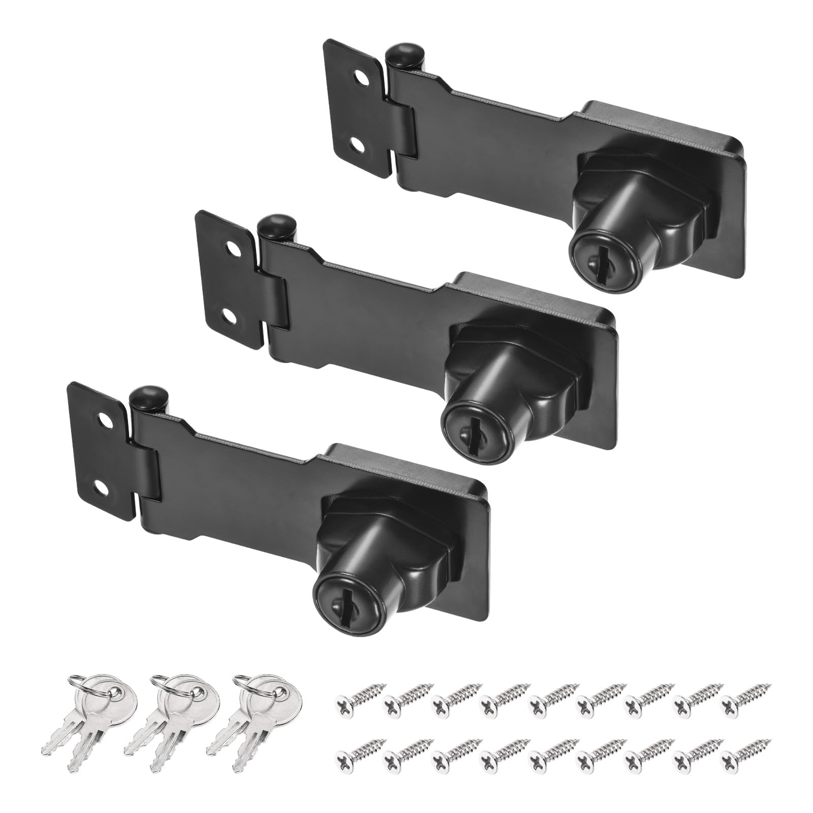 PATIKIL Keyed Hasp Locks