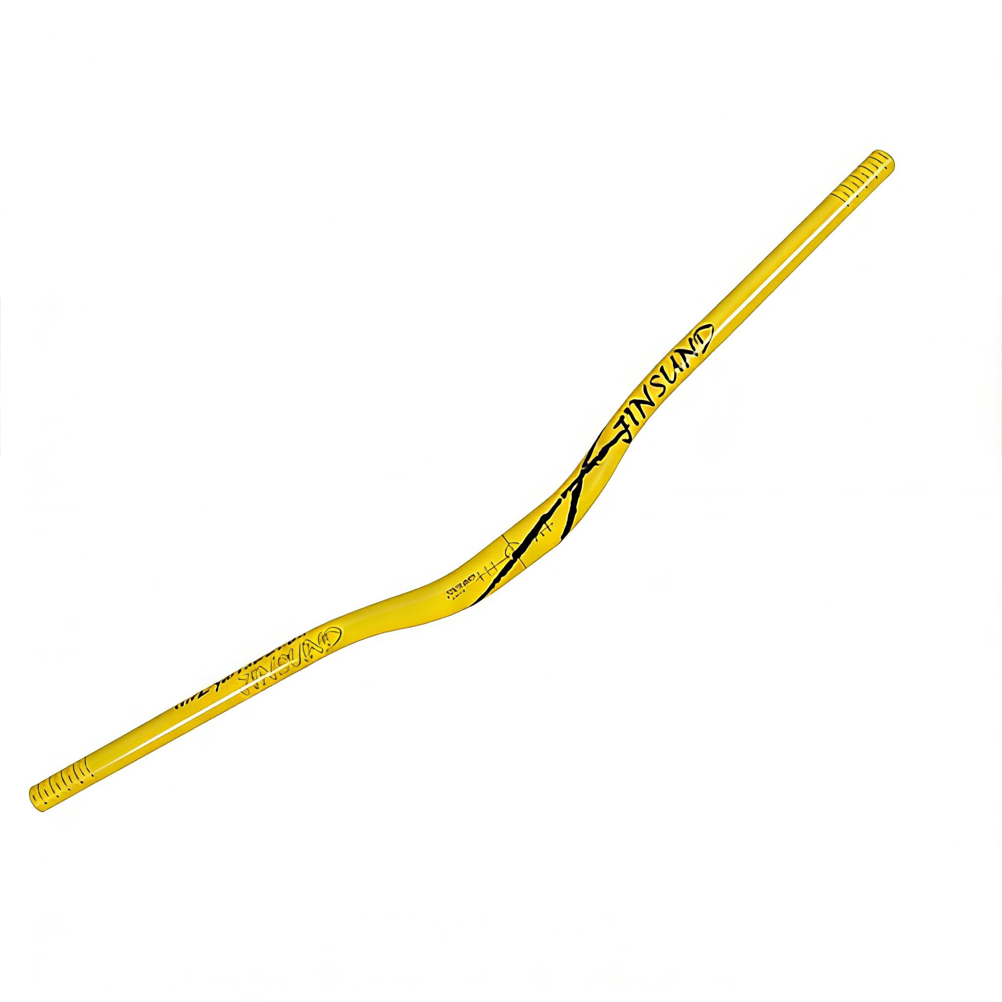 Manillar alto de 31,8 mm MTB 780 mm 35 mm Rise aluminio manillar (amarillo2