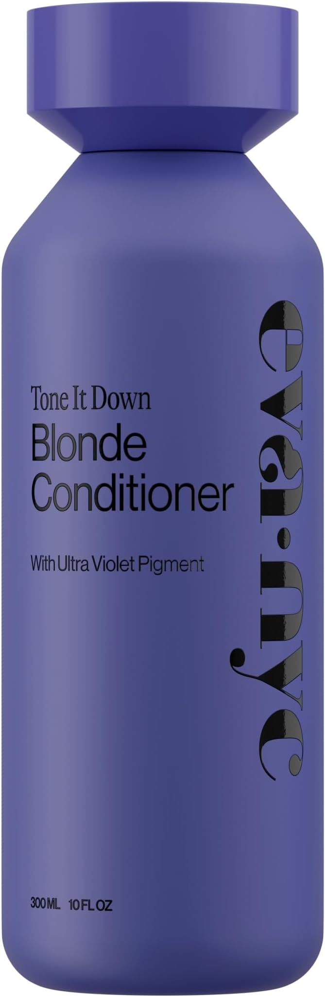 Eva NYC Purple Conditioner for Toning Blonde Hair - Anti-Brass Formula for Blonde, Gray + Lightened Hair - Adds Shine, Softens + Deep Conditions for Salon Fresh Results - Ginger Rose Scent - 10 fl oz