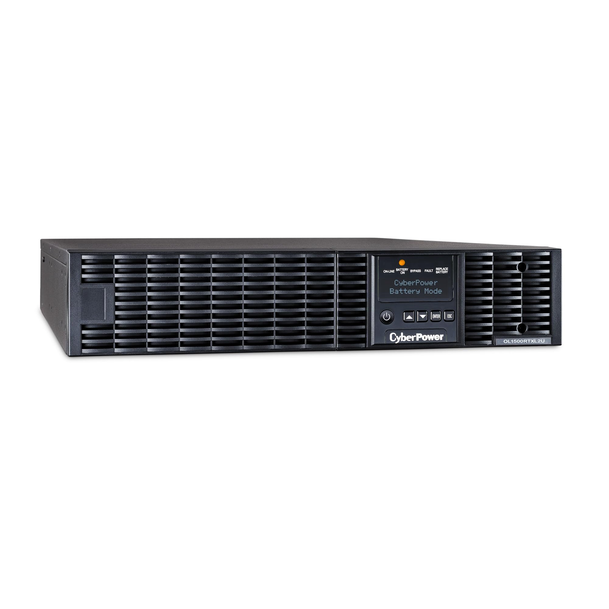 OL1500RTXL2U Smart App Online UPS System, 1500VA/1350W, 8 Outlets, 2U Rack/Tower
