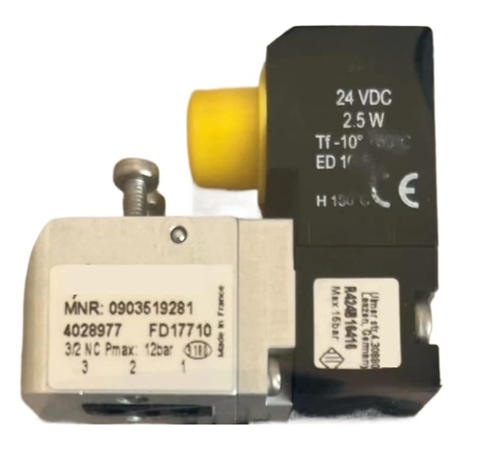 Vanne pilote 0903519281 pour système hydraulique industriel 0903519282