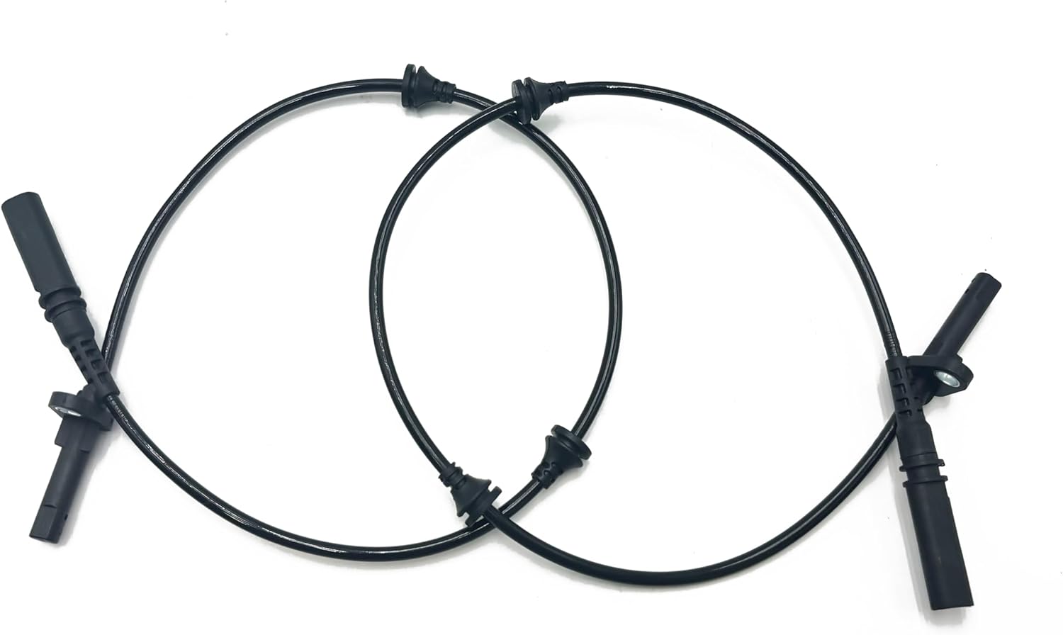 2Pcs Front Left and Right ABS Wheel Speed Sensor Compatible with BMW 2007-2018 X5 2008-2019 X6 L4 L6 V8 2.0L 3.0L 4.4L 4.8L Replaces 34526771776 0986594626 ALS1832