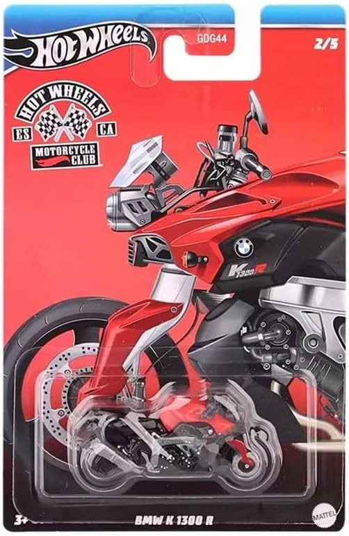 Hot Wheels Motorcycle Club BMW K 1300 R 2/5 1:64 Scale Motorcycle