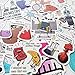 Amazon.com: 50Pcs Student Science Chemistry Stickers Physical and ...