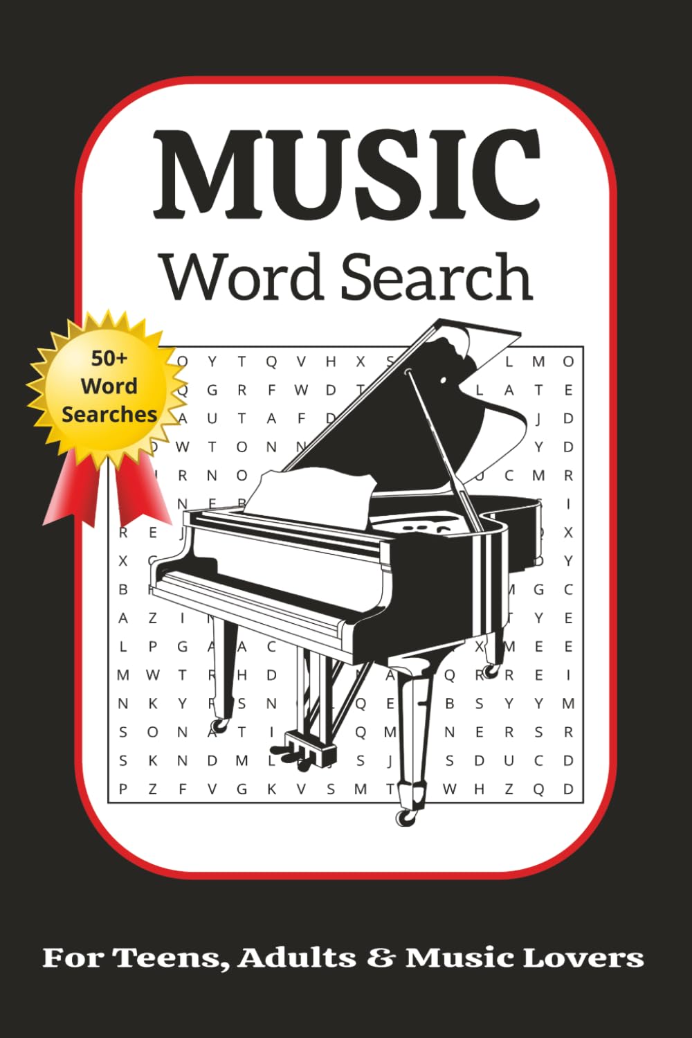 Music Word Search: 50+ puzzles about instruments, notation and musical terms
