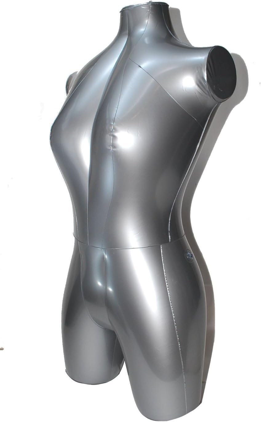 I can display quickly when needed housed in air plastic mannequin torso female half-length tabletop air folding compact (japan import)