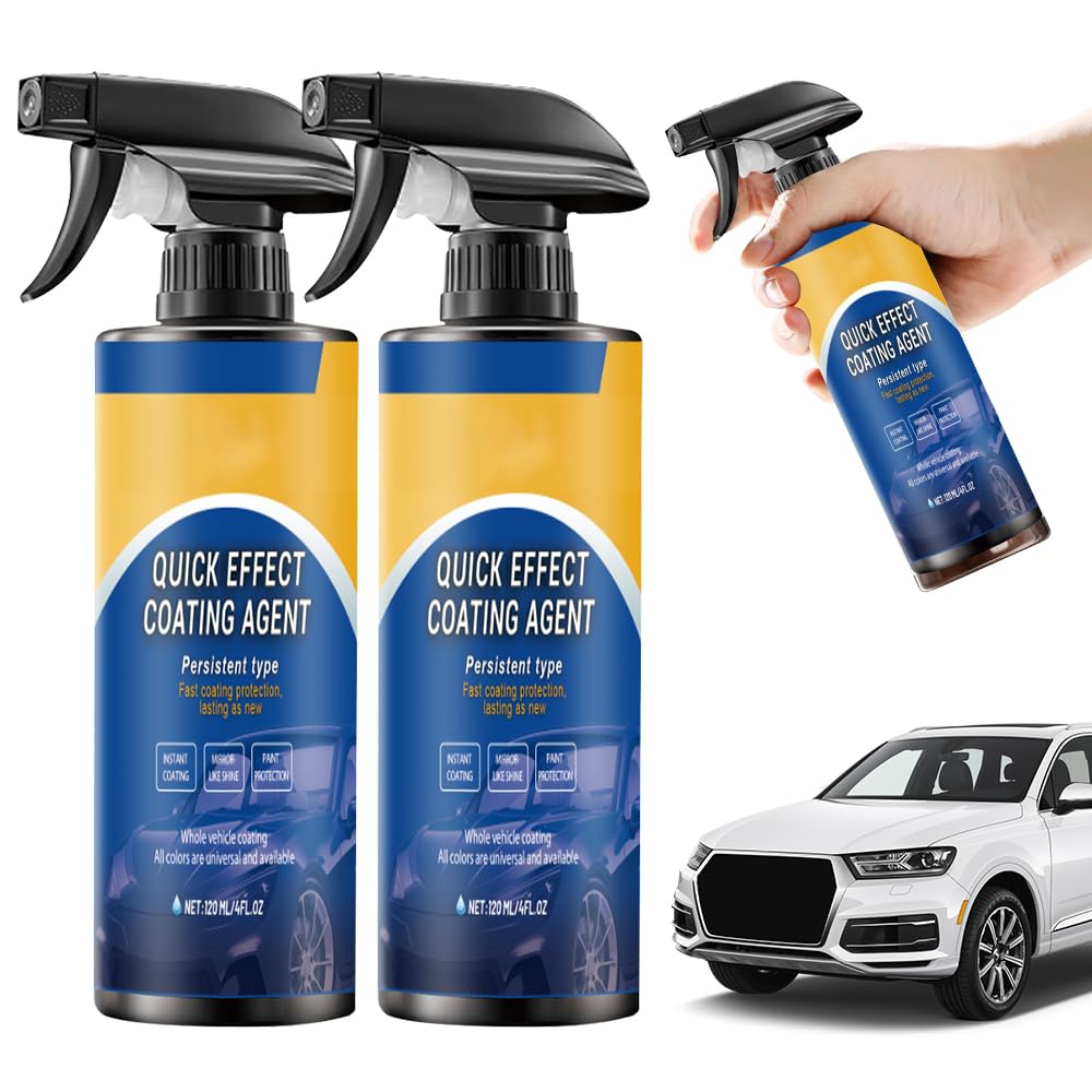 Nitvei Advanced Car Quick-Acting Coating Agent Spray, 2026 New Quick Effect Coating Agent for Car, Car Coating Spray for Shine and Protection, Car Coating Oil Film Emulsion Glass Cleaner (1Set) — view 9