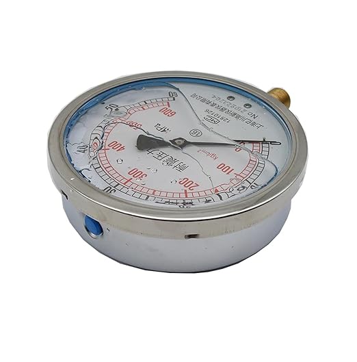 Manómetro de Presión YN150 0-1MPa con Llenado de Aceite miniatura 2